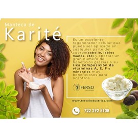 Manteca de Karité Orgánica Shea Butter 100% natural 1KG