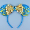 LIHELEI Mouse Ears Headband, Princess Jasmine Headbands for Girls Birthday