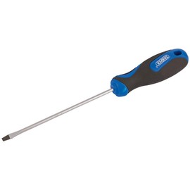 Draper 48920 Plain Slot Screwdriver with Soft Grip Handle, 3.2mm x 100mm