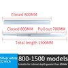 AOLISHENG 40 Inch Heavy Duty Bottom Mount Drawer Slides, 260