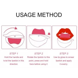 Yaxi Beauty Lapiz Labial Magico Indeleble De Bolsillo Para Mujeres 12pz