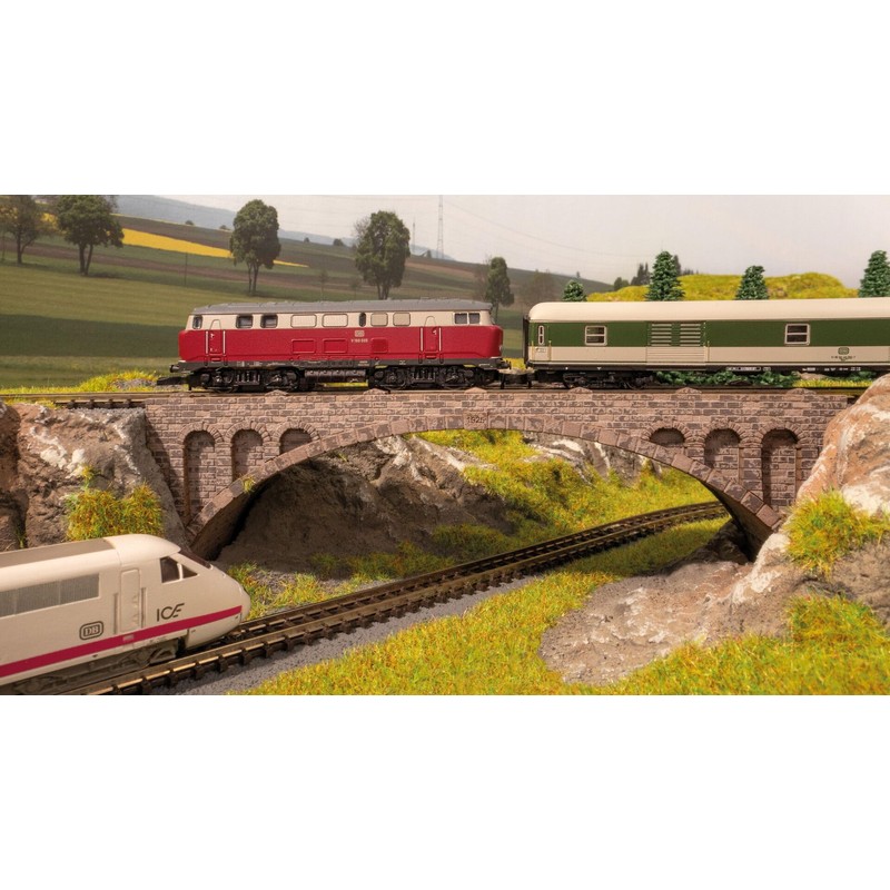 NOCH® Stone Arch Bridge, Laser-Cut Model Building Bridge Kit, 18.5