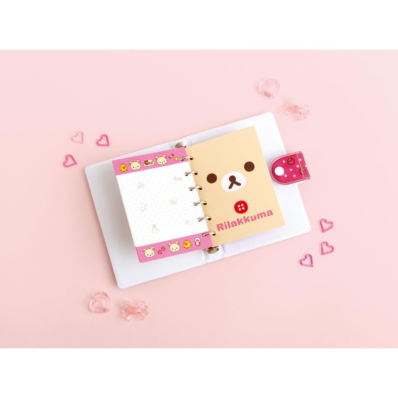 SE73403 Rilakkuma "Korilakkuma Full" Funofuni Seal Binder