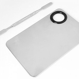Makeup Palette + Spatula Set Set 2ea