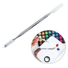 MERRYHAPY Elegant Silver Makeup Mixing Bar Stainless Steel Tool for Cosmetics for Foundation Eye Shadow