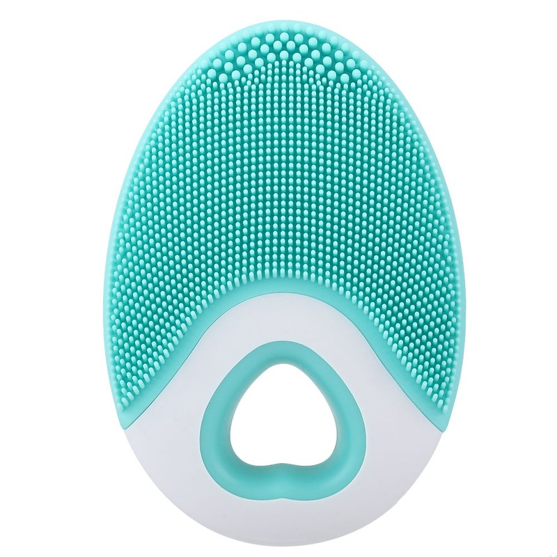 Electric Face Cleansing Brush Silicone Massage Portable Waterproof Ultrasonic Deeply