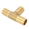 3 Way Adapter Fitting Brass 5/8in Brass Universal Tee Fitting