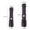 Tohil Linterna Super Brillante 5000lm Tactica T9 Recargable Alta P
