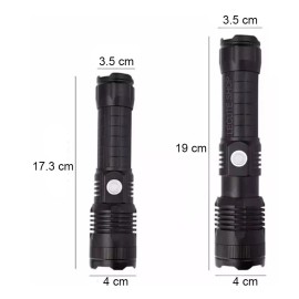 Tohil Linterna Super Brillante 5000lm Tactica T9 Recargable Alta P