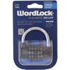 WordLock 63-millimeter Resettable Choose Your Own Word 5-dial Hardened Steel