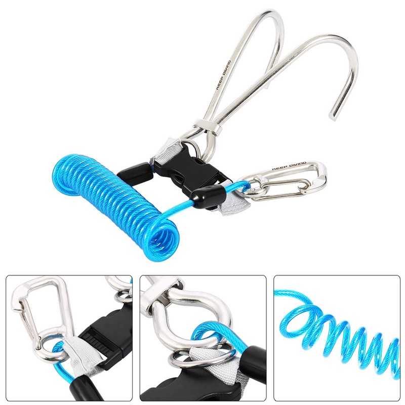 Tbest Scuba Diving Reef Hook Stainless Steel Reef Hook Diving