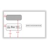 ComplyRight Double-Window Envelope for Form 1095-B Portrait Employee Copy |