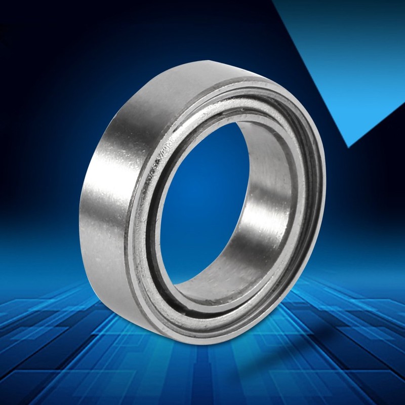 10pcs Ball Bearings, 10 * 15 * 4mm Double-Shielded Thin-Section