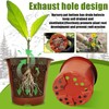 100 Packs 8" Plant Nursery Pots Plastic Seedling Starter pot
