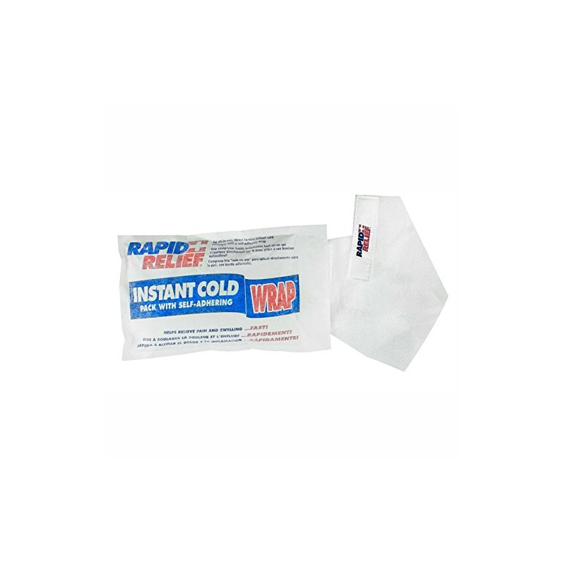 INSTANT COLD PACK C/W SELF ADHERING WRAP 5"x 9"