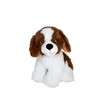 HEITMANN DECO Pet Plush Cavalier King Charles Spaniel White Brown