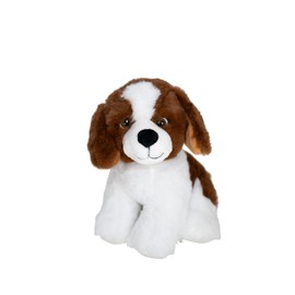 HEITMANN DECO Pet Plush Cavalier King Charles Spaniel White Brown