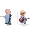 Kingzhuo Baby Buddha Statue Cute Buddha Monk Figurines Statue Mini