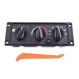 3518702C93 AC Heater Climate Control Module Compatible with International 9100 9200 9400 9900 5500I 5600I 5900I HX515 HX520 HX615 HX620, CAT CT660 2000-2021 3518702C92 703460AT 5011931R91 HVAC Panel