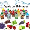 Golden Essence 10 Esencias Aromaticas 16ml Difusor Vela Jabón Humidificador