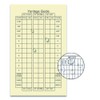Golf Scorecard and Statistics Notebook-Weatherproof Paper-(2 Pack)-Fits Golf Covers-Made in