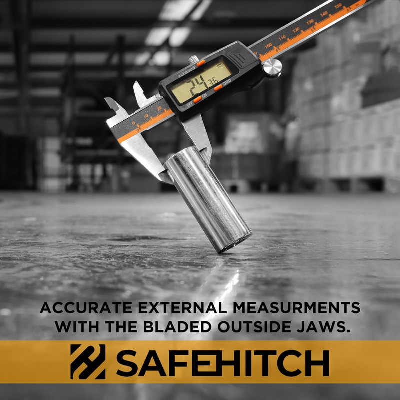 SAFEHITCH - Digital Vernier Caliper - Inches - MM -