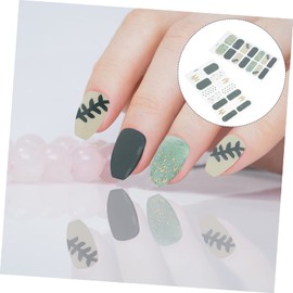 Healvian 4sheets Nail Stickers for Women Gradient Moon Star Design Nail Art Patches for Parties Easy