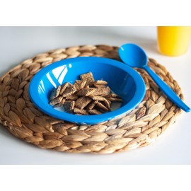 Harfield 17.3cm Polycarbonate Narrow Rimmed Bowl Yellow (Pack of 4)