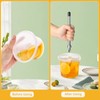 4Pcs Straw Puncher and Muddler Set for Lemonade Plastic Lids