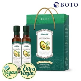 Gift Set Botu Extra Virgin Avocado Oil 250ml (2 bottles) / 선물세트 보뚜 엑스트라버진 아보카도오일 250ml (2병)