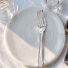 7 Inch Clear Plastic Disposable Forks [100-Pack] - BPA-Free, Durable
