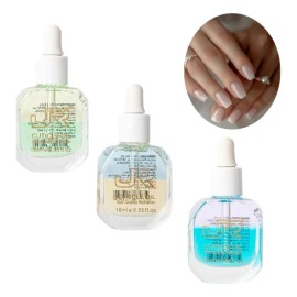 3 Pzas De Aceite Jr Hidratante Cutículas Manicure Pedicure Diferentes Aromas Y Colores