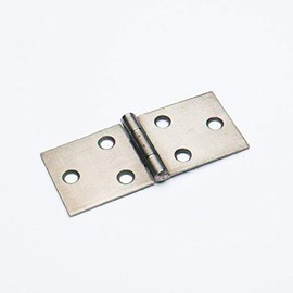 Merriway BH07036 (2 Pcs) Steel Heavy Duty Backflap Hinges Zinc Plated 32mm (1.1/4 inch) - Pack of 2 Pieces