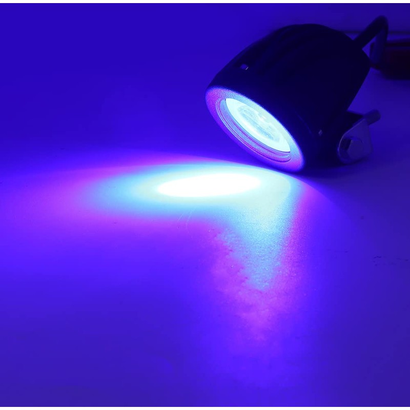 X-STYLE 10W Bike Fog Light Blue LED Headlight Auxiliary Light