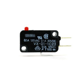 Omron VX-01-1C23 VX Compact Basic Switch (Pin-Press Button Type) TV