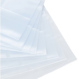 Exacompta - Ref 86211E - Business Card Holder Refill Sheets - A4 (210 x 297mm) in Size, 16 Pockets Per Page, For 90 x 60mm Business Cards, 0.12mm Polypropylene - Pack of 10