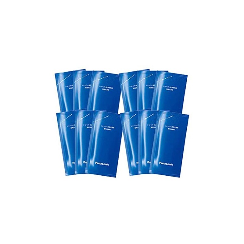 [4 Set] Panasonic Shaver Cleaning Charger Dedicated cleaning agents 3 Pcs X