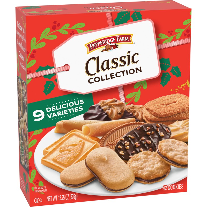 Pepperidge Farm Cookies Classic Collection, 9 Cookie Varieties, 13.25 Oz.