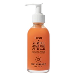 Youth To The People Superfruit Facial Cleanser - Gentle Exfoliating Cleanser, With Papaya + Vitamin C, Promotes Cell Turnover for Radiant Skin, Evens Skin Tone + Texture, AHA + BHA - 5 Fl Oz
