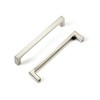 LECHYN Satin Nickel Kitchen Cabinet Pull, 10 Pack 5 Inch(128MM)