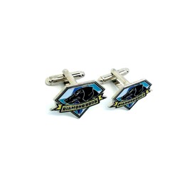 Patch Nation Diamond Dogs Metal Gear Solid Cosplay Cufflinks +Gift Box