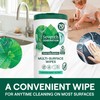 Seventh Generation Multi-Surface Cleaning Wipes, Garden Mint Scent, Cuts Grease