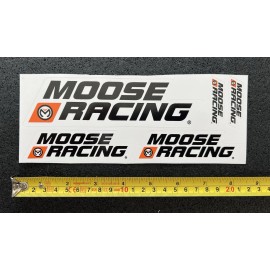 Unbranded 5pcs MOOSE RACING Stickers Decals mtb motorcross dirtbikes enduro powersports mc