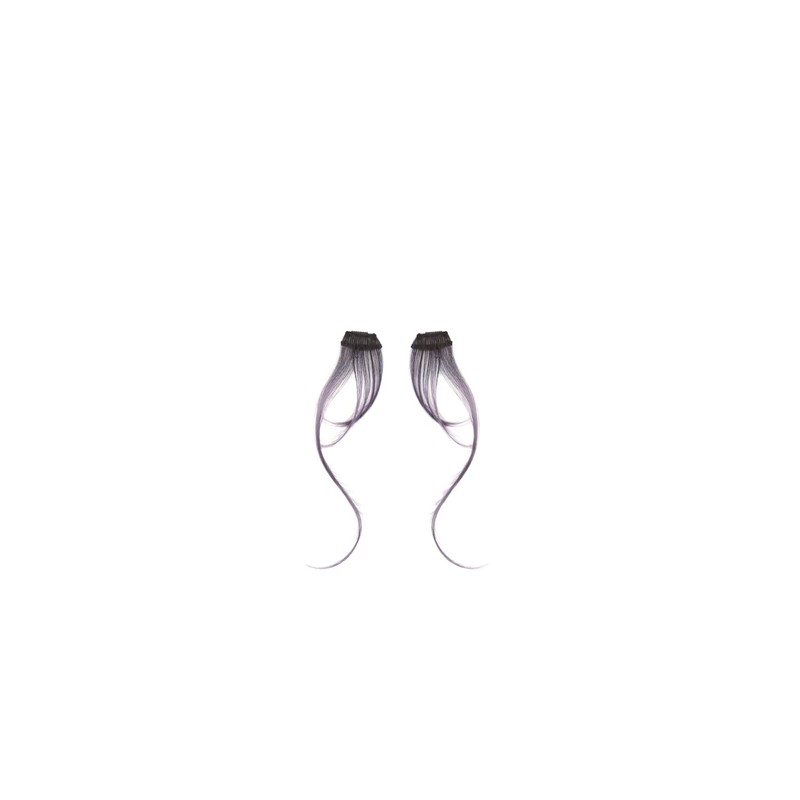 Priscilla IX-01-BK-CTDV Inner Extension, Heat Resistant Black x Dark Violet