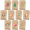 PANSIBY Christmas Cards with Envelope (Pack of 20), Folding Cards