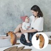 Garneck 3D Dog Cushion Simulation Plush Inu Cushion Stuffed Animal