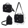 Tilami Rolling Backpack 18 inch Double Handle with Lunch Bag