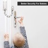 TERF® Heavy Duty Door Chain Polished Chrome Internal and External