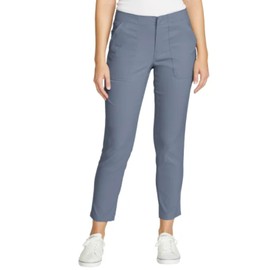 Eddie Bauer Women's UPF 50+ Performance Stretch Horizon Straight Ankle Pant (US, Numeric, 14, Regular, Regular, Blue)