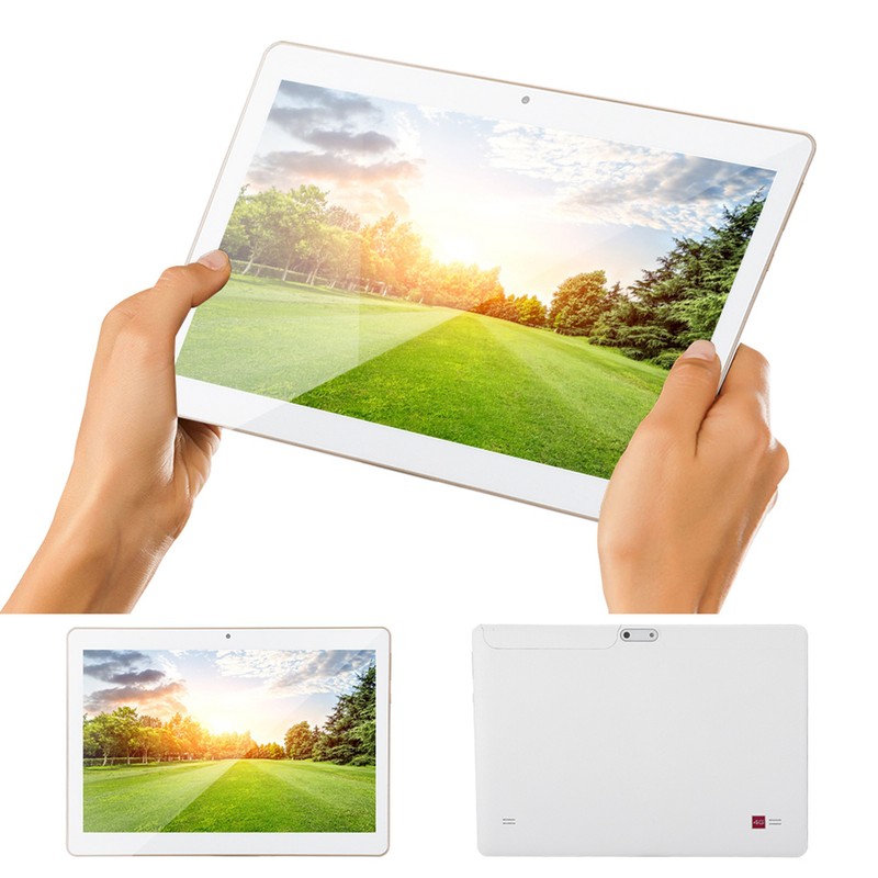 MY-KT6582 10in HD Tablet Gold 1+16G for Android 4.4 White